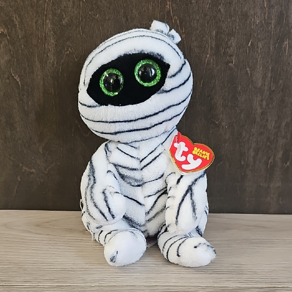 ✨️✨️✨️SOLD✨️✨️✨️TY Beanie‎ Bellies Halloween Mummy Tatters Plush